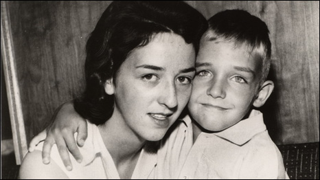 Roger Woodward with sister Deanna