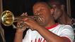 As the night draws to a close the Cafe is filled with the sounds of the trumpet.