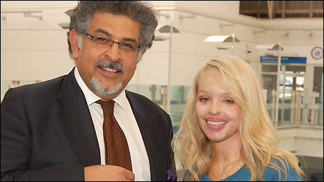 Katie Piper and Dr Jawad
