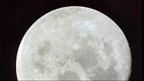 The moon