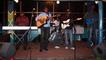 Pablo and Friendz provide a jazzy soundtrack for the Cafe.