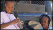 School children in Haiti talking about the aftermath of the earthquake on the BBC