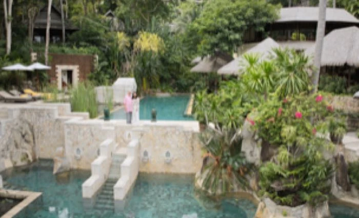 The resort that blends into the landscape