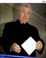 Moldova President Vladimir Voronin