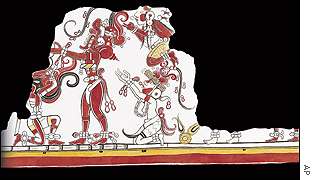 Mayan mural