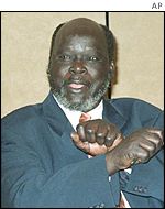 Sudan People's Liberation Movement and Army (SPLM/SPLA) leader John Garang