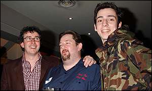Steve Coogan, Johnny Vegas and Ralph Little