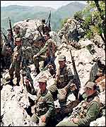 Turkish soldiers