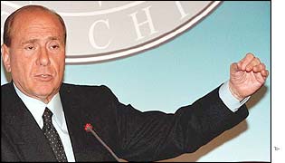 Italian Prime Minister Silvio Berlusconi