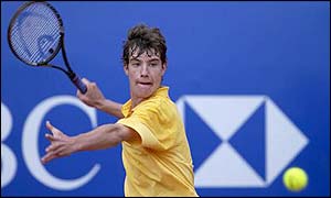 France's teenage tennis sensation Richard Gasquet