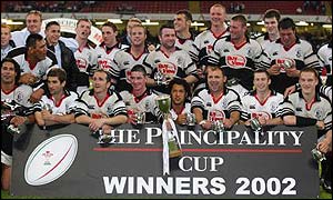 Pontypridd are the Welsh Cup champions 