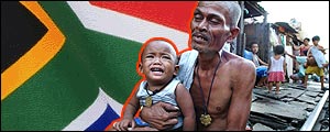 Residents of slums in India and Africa swap homes to discover how the 