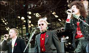 John Deacon and Roger Taylor and Brian May