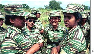 Tamil Tiger fighters