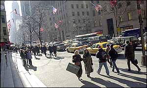 New York shoppers