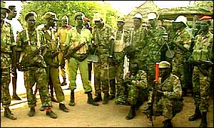 South Sudanese guerrillas 