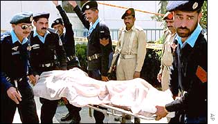Victim of Islamabad church attack
