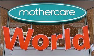 Mothercare sign