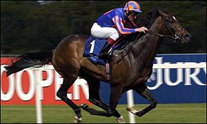 High Chaparral lands the Derrinstown Stud Derby Trial at Leopardstown