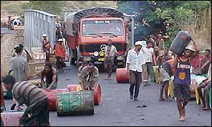 Road-block