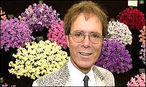 Sir Cliff Richard at the Chelsea Flower Show