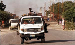 security escort in Mogadishu