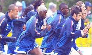 French football players