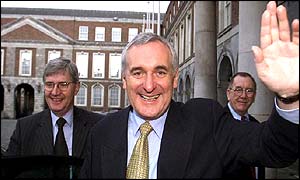 Irish Prime Minister Bertie Ahern
