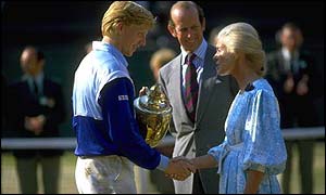 Becker takes the 1985 title