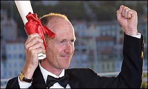Scottish scriptwriter Paul Laverty won best screenplay for Sweet Sixteen