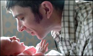 Father and baby