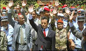 Marc Ravalomanana moving into the defence ministry
