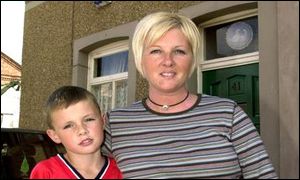 Max Palmer and mother Patricia