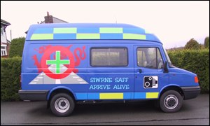 Arrive Alive van