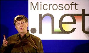 Microsoft chairman Bill Gates on his company's .Net