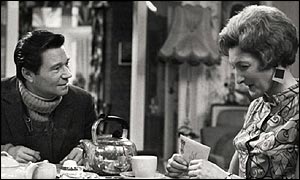 Pat Coombs, opposite Reg Varney in Beggar Thy Neighbour