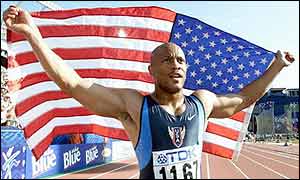Maurice Greene is the reigning world and Olympic 100m champion