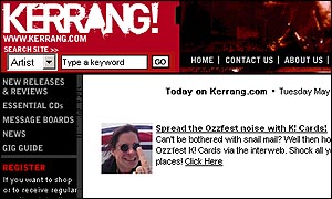 Grab from Kerrang website