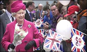 The Queen on her Jubilee tour