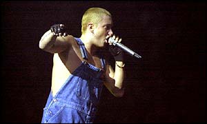 Eminem in concert
