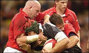 Former New Zealand flanker Josh Kronfeld was outstanding