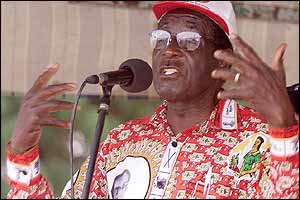 Zimbabwe President Robert Mugabe