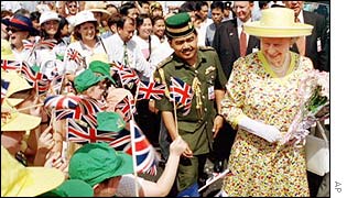 The Queen in Brunei, 1998