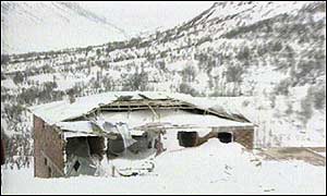 Turkish mountain in winter