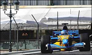 Jenson Button at the Monaco Grand Prix