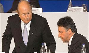 Sepp Blatter and Michel Zen-Ruffinen had worked closely together