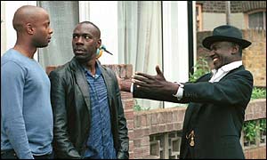 EastEnders' Rudolph Walker (right) 