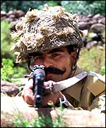 Pakistani trooper