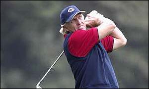Australian golf legend Greg Norman