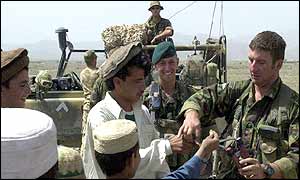 Marines on Operation Buzzard meet tribal elders